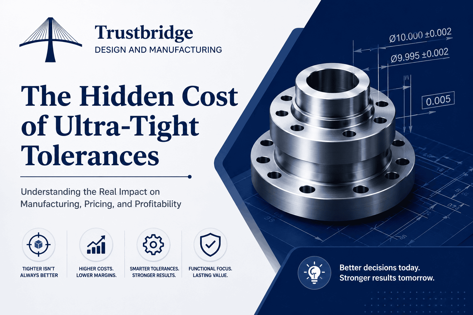 How Do Unnecessarily Tight Tolerances Increase Machining Cost, Inspection Complexity, and Pressure on Machine Shop Margins?